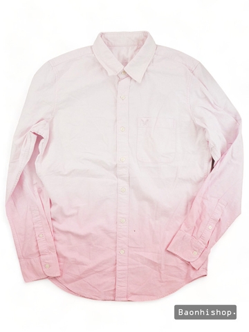 Áo Sơ Mi Nam AE Oxford Dip-Dye Slim Fit Shirt - Size M