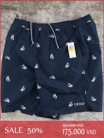 Quần Short Tập GYm Nam IZOD Swim Shorts  -SIZE M