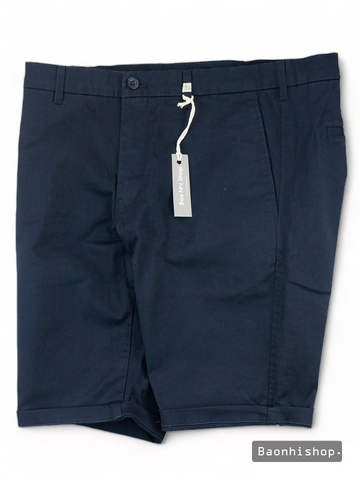 Quần Shorts Nam Skinny Chino Shorts NAVY - SIZE 29-30-31