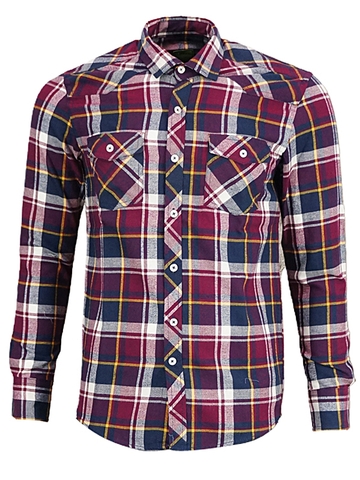 Áo Sơ Mi Tay Dài DeFacto Flannel Slim Fit Shirt - SIZE S