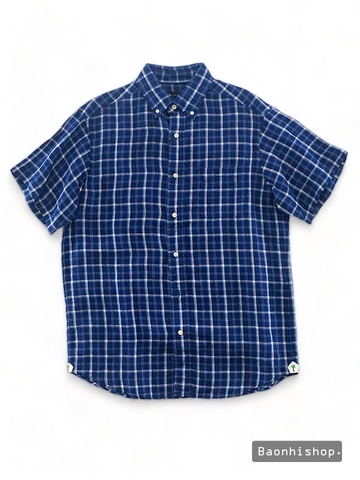 Áo Sơ Mi Nam Anncliff Linen Short Sleeve Shirt - SIZE L-XL