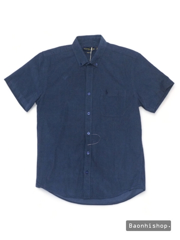 Áo Sơ Mi Nam Tay Ngắn PoLo Ralph Lauren Corduroy Shirt - SIZE S