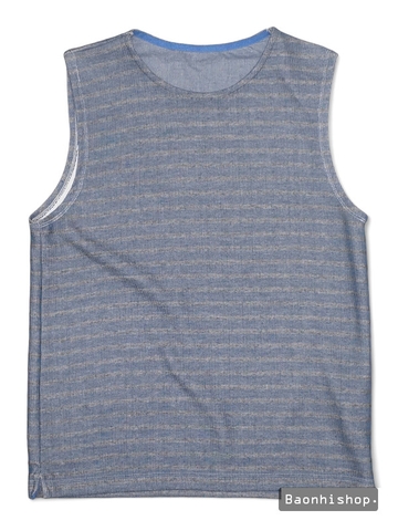 Áo Thun Ba Lỗ Nam Navy Striped Essentials Tanktop - SIZE S-M