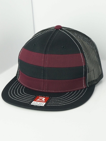 Mũ Nón Snapback Lưới Trơn Richardson STRIPED TRUCKER FLATBILL