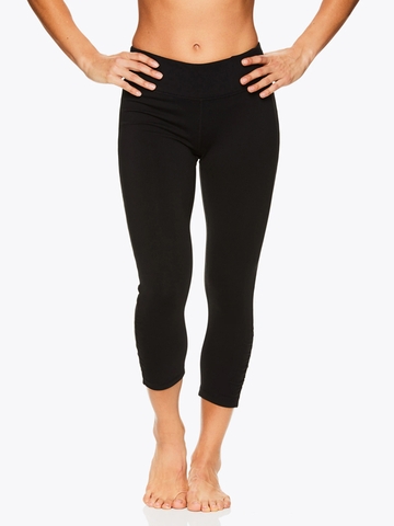 Quần Legging Lửng Nữ GAIAM OM YOGA CAPRIS - SIZE XS