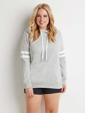 Áo Hoodies Nữ Forever21 Zippers Tokyo 25 Hoodie