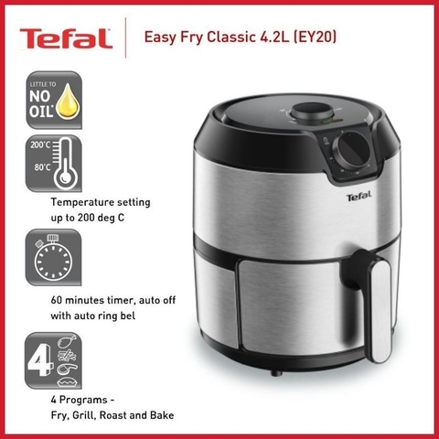 Nồi chiên không dầu Tefal EY201D15 4.2L