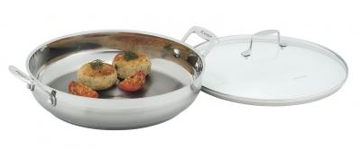 Chảo inox sâu lòng Scanpan Impact 32cm 71113200 có nắp