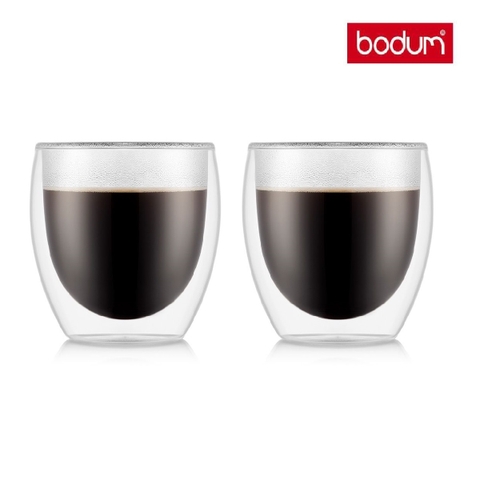 Bộ cốc (ly) Bodum Pavina 2 chiếc 250ml- 4558-10