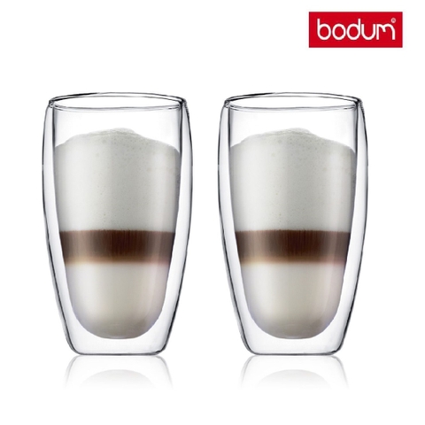 Bộ cốc (ly) Bodum Pavina 2 chiếc 450ml- 4560-10