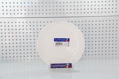 Đĩa (dĩa) nông lòng Luminarc Diwali thủy tinh N3604- 27cm