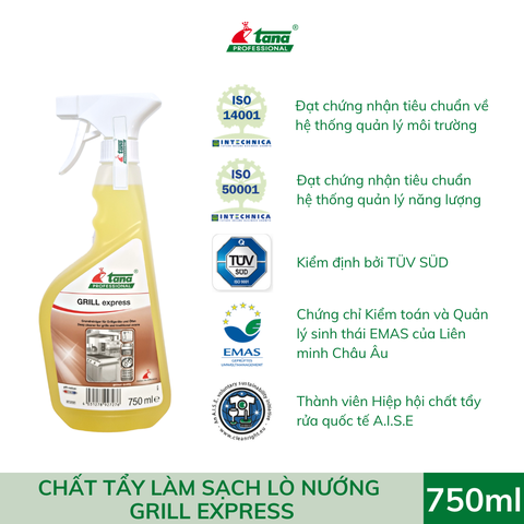 Chất tẩy rửa lò nướng GRILL express 712727- 0,75L