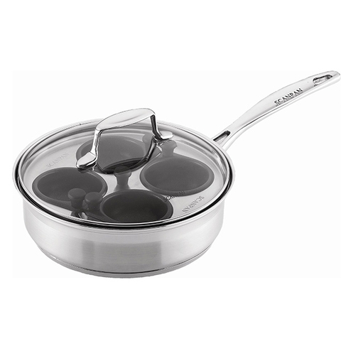 Chảo inox làm bánh Scanpan Impact 20cm 71200000 có nắp