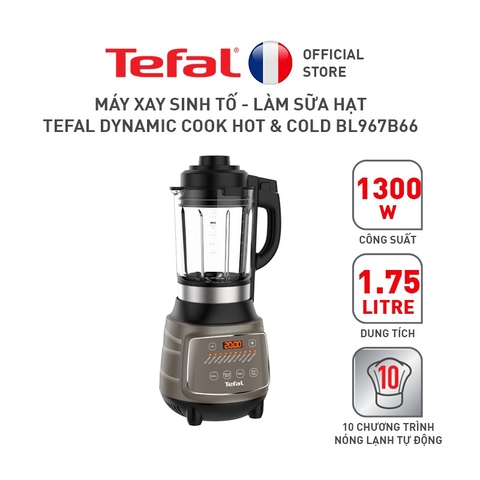 Máy làm sữa hạt đa năng Tefal BL967B66 1000W