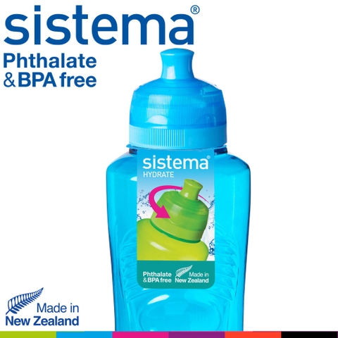 Bộ 2 bình đựng nước Sistema 700ml, 620ml STM 2I