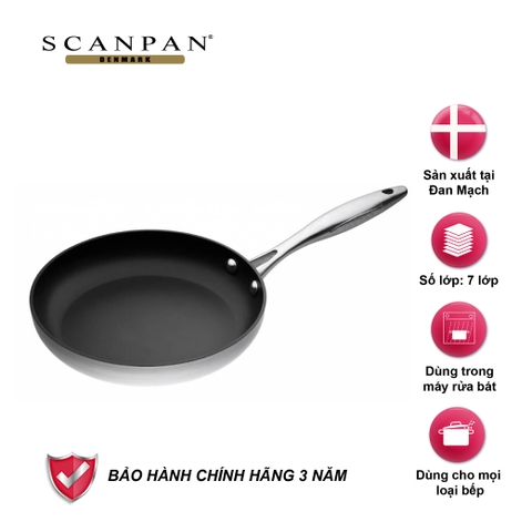 Chảo chống dính Scanpan CTX 26cm 65002603 đáy từ