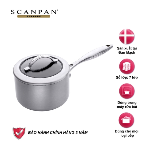 Nồi chống dính Scanpan CTX 18cm 65231800 đáy từ 2,5L