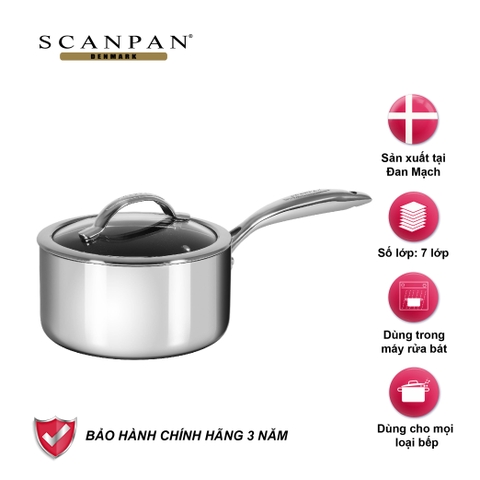 Nồi chống dính Scanpan HaptiQ 16cm 6001231600 đáy từ 1,8L