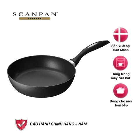 Chảo chống dính sâu lòng Scanpan IQ 24cm 64102414 đáy từ