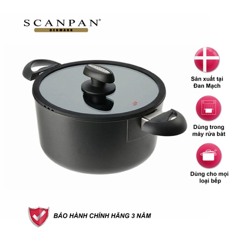 Nồi chống dính Scanpan IQ 26cm 64252600 đáy từ 6,5L