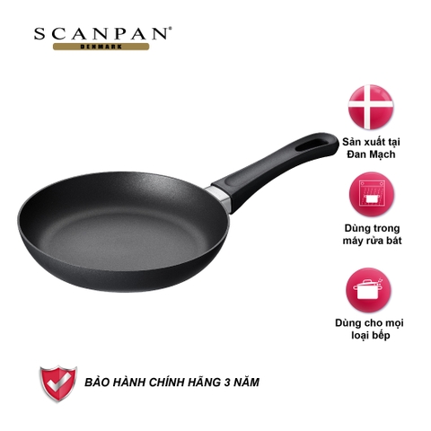 Chảo chống dính Scanpan Classic 20cm 53002000 đáy từ