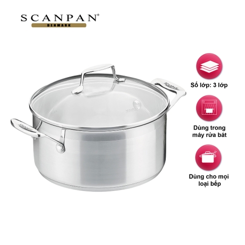 Nồi inox Scanpan Impact 20cm 71252000