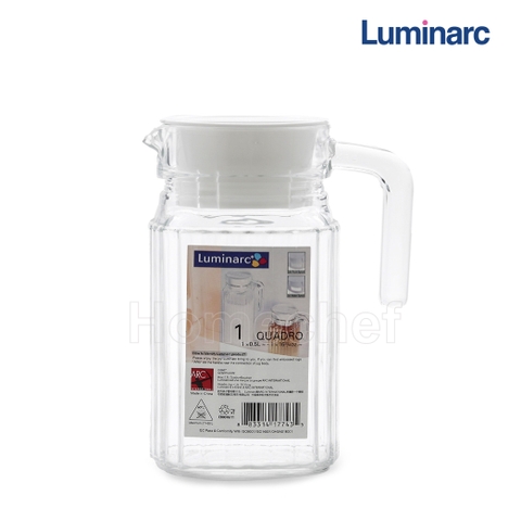 Bình thủy tinh Luminarc Quadro G2667- 0,5L