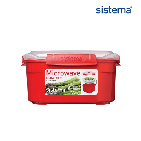 Hộp hấp thực phẩm lò vi sóng Sistema 2.4L 1102