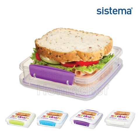 Hộp đựng bánh sandwich Sistema 450ml  21647