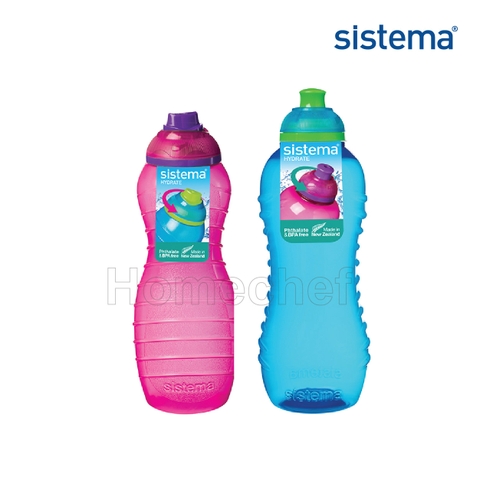 Bộ 2 bình đựng nước Sistema 700ml, 620ml STM 2I