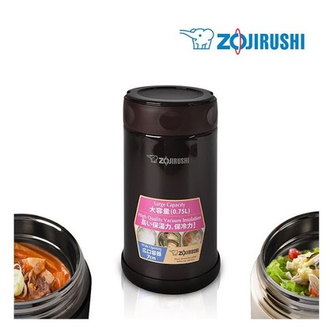 Hộp đựng thức ăn giữ nhiệt Zojirushi SW-FCE75-TD 0,75L