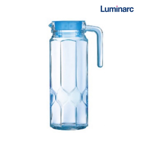 Bình thủy tinh Luminarc Octime xanh Ice Blue L2651- 1,1L