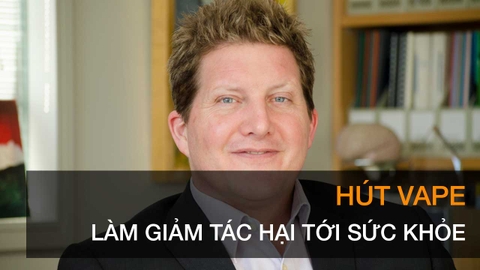 Thuốc lá điện tử giúp giảm bớt hóa chất độc hại cho người hút