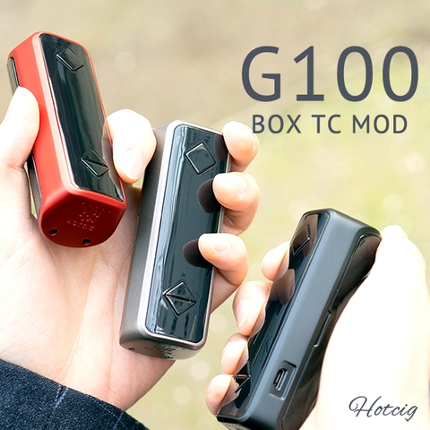 Cơ hội mua Hotcig G100 Box Mod TC 100w tặng kèm pin tại Việt Vape Club