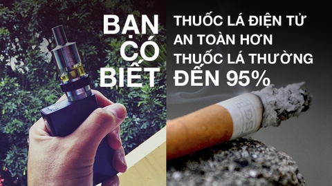 Có nên hút thuốc lá điện tử hay không?