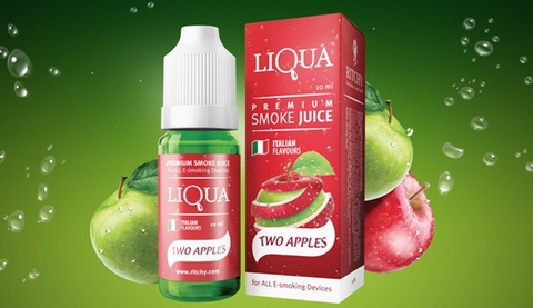 Liqua Apple khác gì so với Liqua Two Apple?