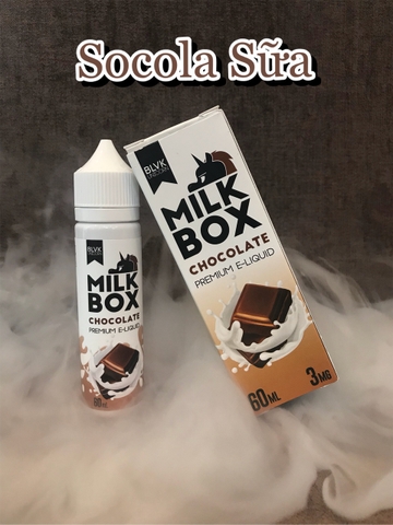 Milk Box Chocolate sự kết hợp hoàn hảo của ngọt ngào và đắm say trong tinh dầu vape