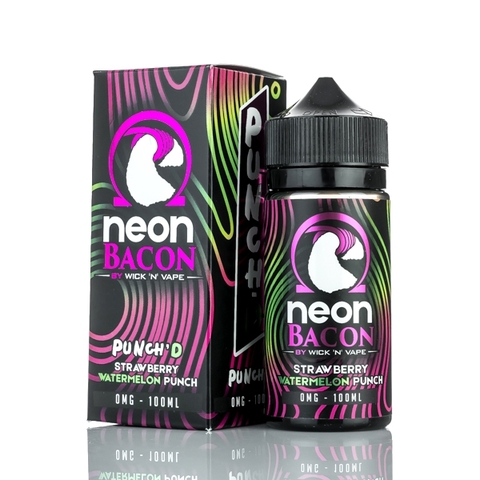 Tìm hiểu tinh dầu vape NEON BACON BY WICK 'N' VAPE