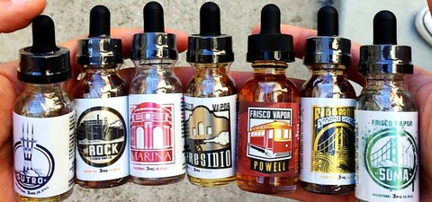 Những tinh dầu Vape giá rẻ chính hãng
