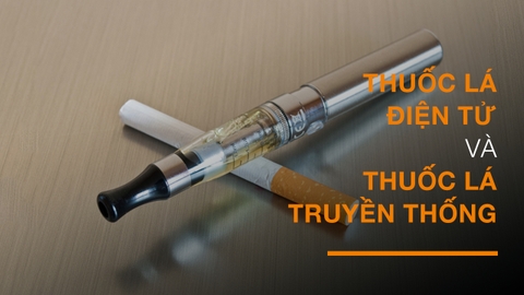 Thuốc lá điện tử và thuốc lá truyền thống