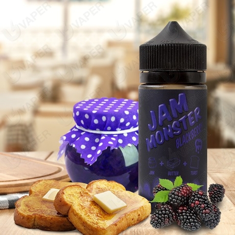 Tinh dầu Jam Monster Blackberry hương vị tuyệt vời mà bạn nên khám phá