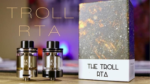 Tìm hiểu dòng sản phẩm Wotofo The Troll RTA Atomizer