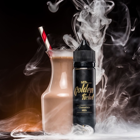 Golden Ticket E-Liquid by Met4 60ML tinh dầu vape vị socola