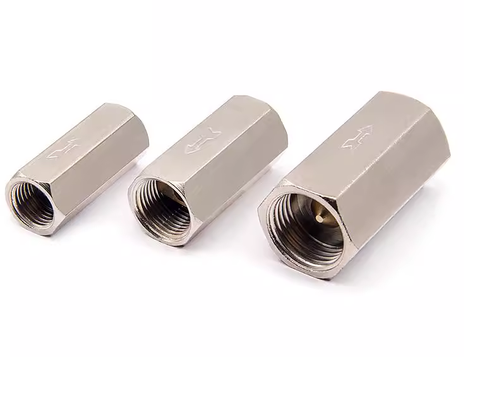 Van một chiều khí nén CV-01/02/03/04 van một chiều 1/8-1/4-3/8-1/2 inch CV-01, CV-02, CV-03, CV-04