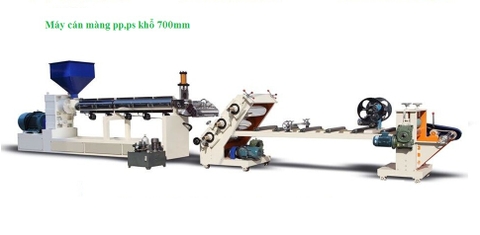 Máy cán màng PP khổ 700mm