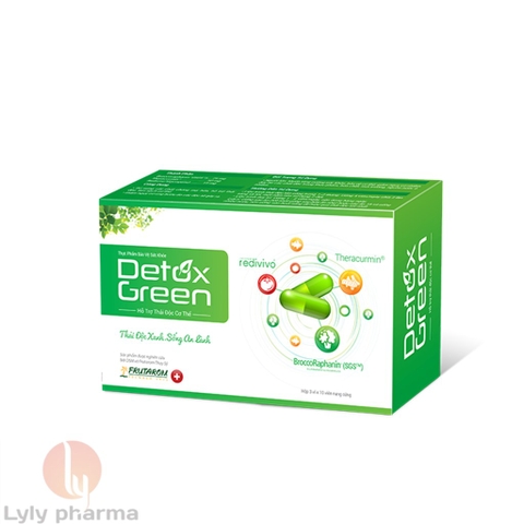 Detox Green - Thải đọc tế bào ngăn ngừa ung thư