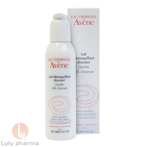 Avene Gentle Milk Cleanser - Sữa rửa mặt tẩy trang êm dịu