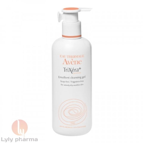 Avene TriXera-Selectiose Emollient Cleansing Gel - Gel rửa mặt và tắm cho da viêm thể tạng