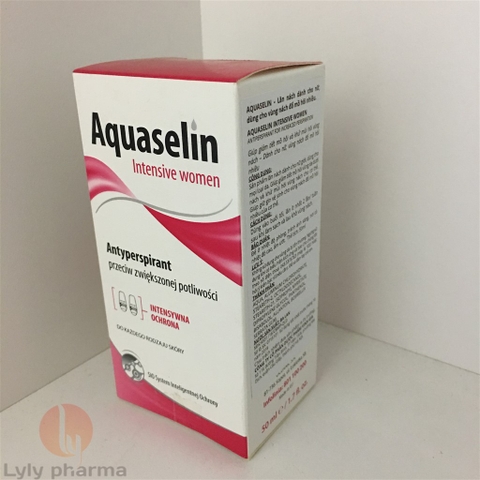 Aquaselin Intensive Women - Lăn nách dành cho nữ, dùng cho phụ nữ bị đổ mồ hôi nhiều vùng nách và nặng mùi