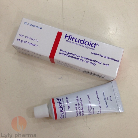 Hirudoid - Thuốc chống huyết khối và chống viêm thấm qua da